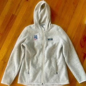 Official US Ski Team full zip LLBean hoodie